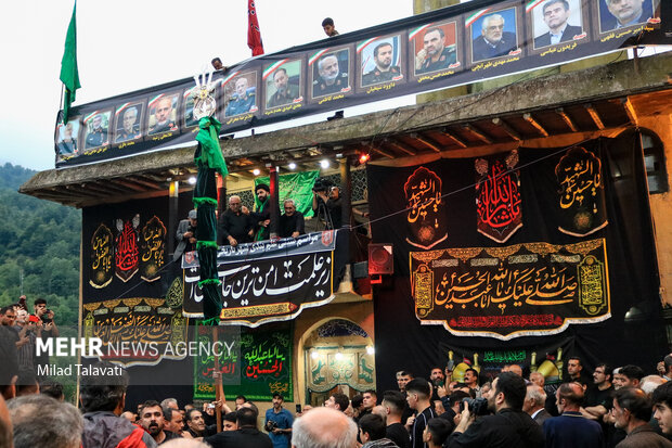 آيين ٨٠٠ ساله علمبندان در ماسوله