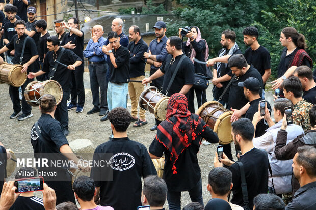 آيين ٨٠٠ ساله علمبندان در ماسوله