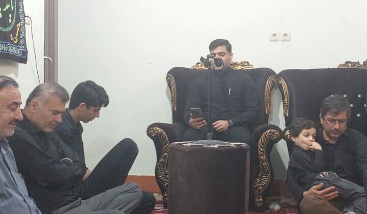 مجلس روضه خانگی در آبپخش