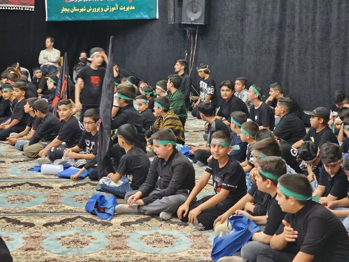 سوگواره «احلی من العسل» در بیجار؛ گامی در تبیین فرهنگ عاشورا