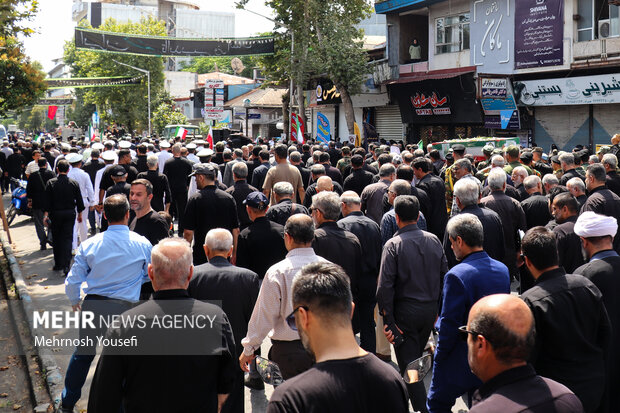 آئین تشییع پیکر مطهر سرباز وطن شهید بشارتی در انزلی