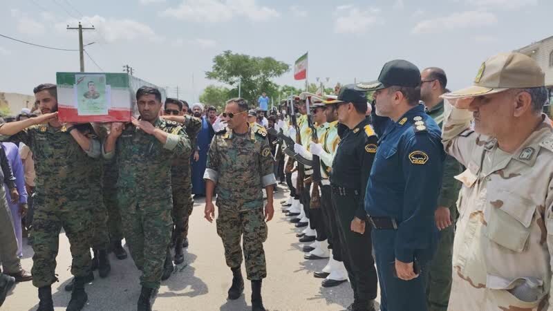 گنبدکاووس در سوگ و سربلندی؛ وداعی بینظیر با شهید منصور گرگیچ مهر