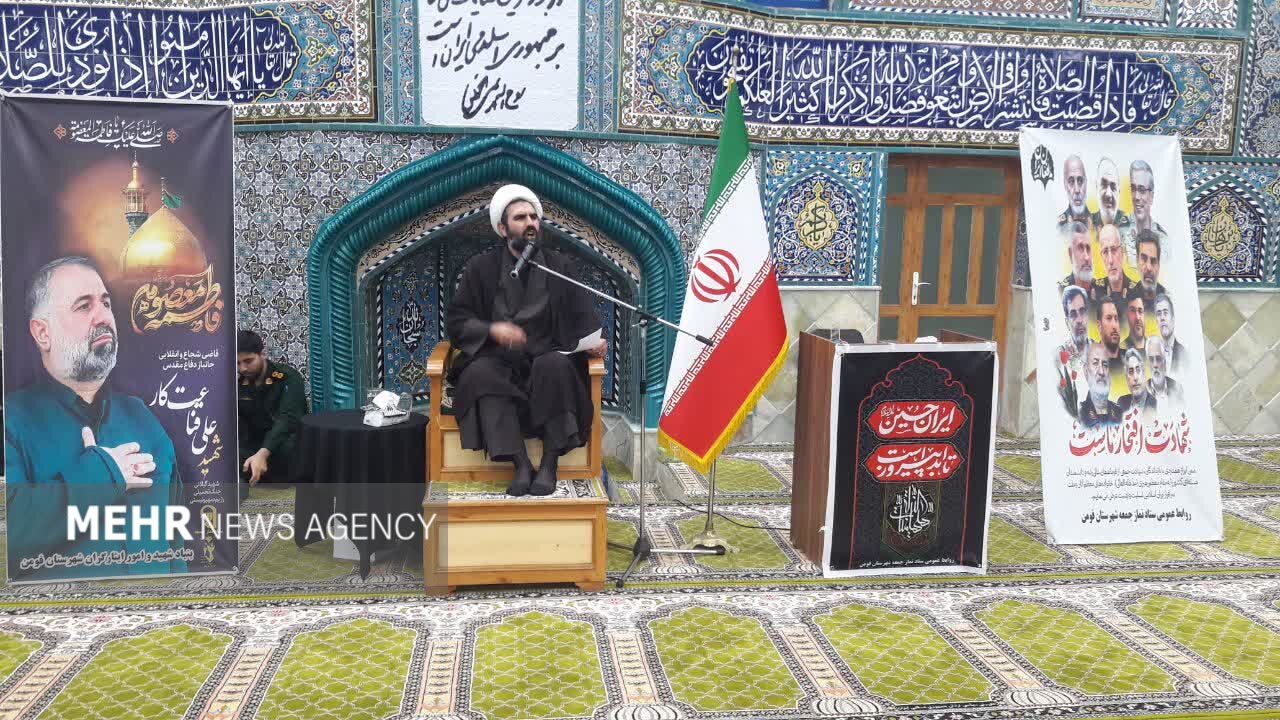 مراسم بزرگداشت دادستان شهید «علی قناعت کار» در فومن برگزار شد