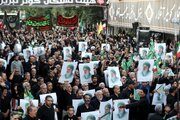 اجتماع ضد صهیونی دسته‌جات حسینی در تبریز