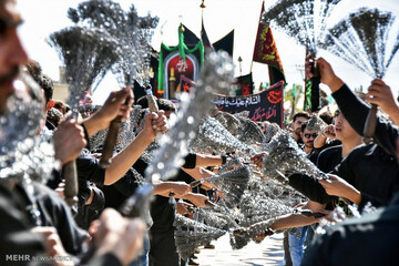 حرکت و تجمع بزرگ عزاداران بوشهری در تاسوعا و عاشورای حسینی