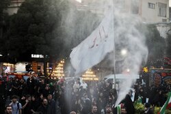 اجتماع بزرگ ضد صهیونیستی و سوگواری هیئت‌های مذهبی تبریز