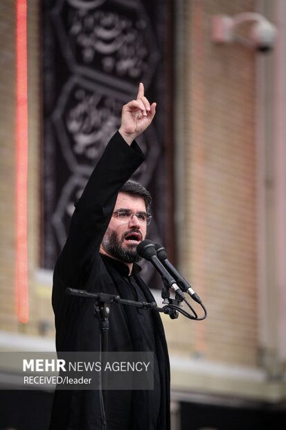 اولین شب مراسم عزاداری حضرت اباعبدالله (ع) در حسینیه امام خمینی (ره)