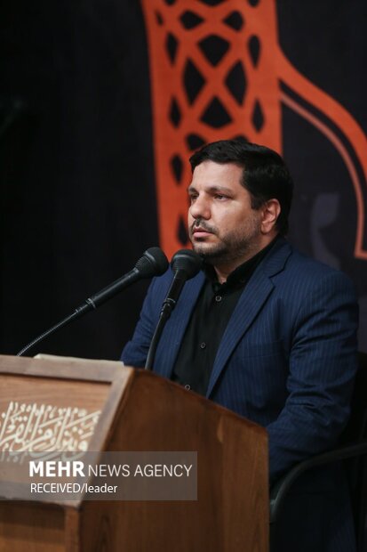 اولین شب مراسم عزاداری حضرت اباعبدالله (ع) در حسینیه امام خمینی (ره)
