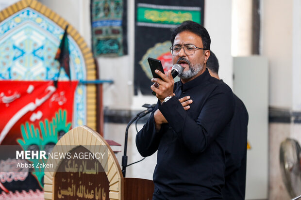 مراسم ختم شهید «سعید آذربادگان» در بندرعباس
