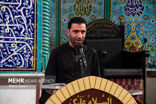 مراسم ختم شهید «سعید آذربادگان» در بندرعباس