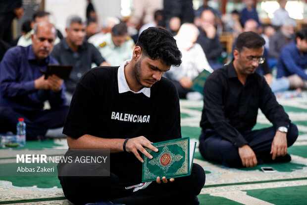 مراسم ختم شهید «سعید آذربادگان» در بندرعباس