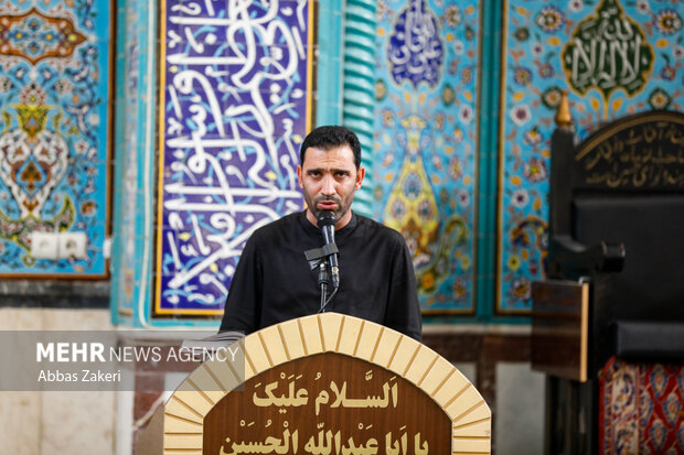 مراسم ختم شهید «سعید آذربادگان» در بندرعباس
