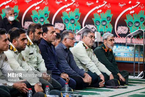 مراسم ختم شهید «سعید آذربادگان» در بندرعباس