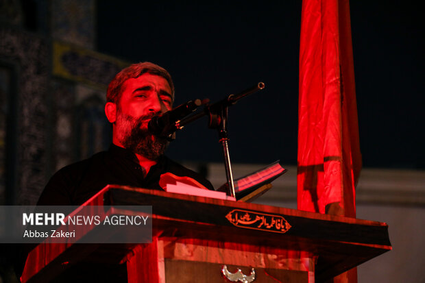 عزاداری شب هفتم محرم در بندرعباس