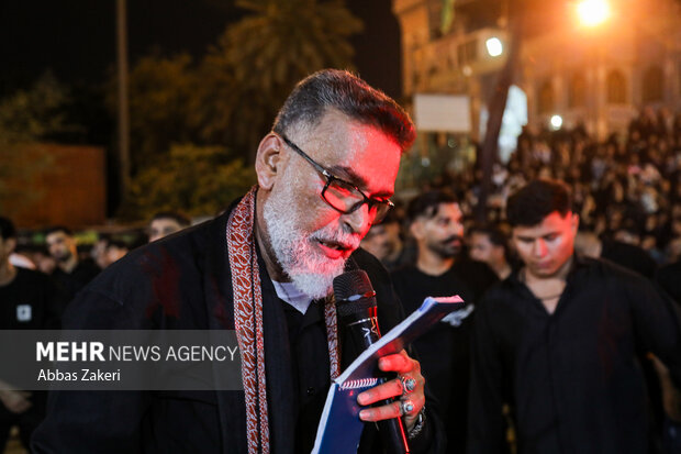 عزاداری شب هفتم محرم در بندرعباس