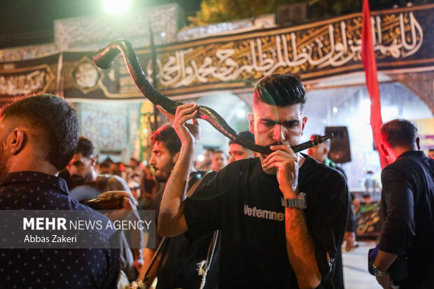 عزاداری شب هفتم محرم در بندرعباس