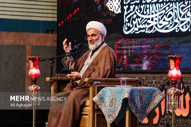 عزاداری شب هفتم محرم در حسینیه اعظم ثارالله ارومیه