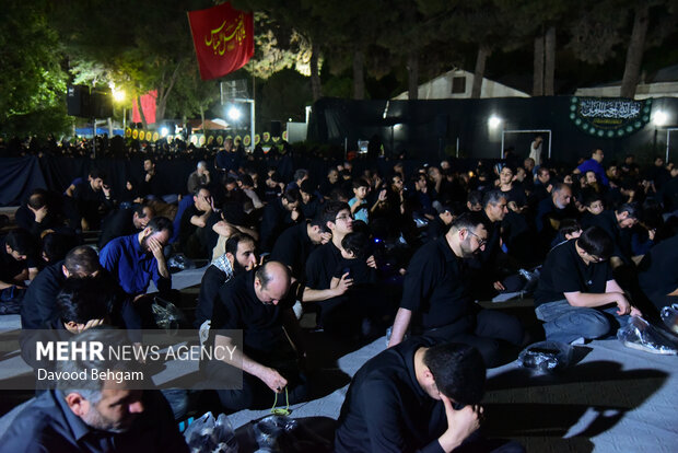 مجلس عزای سیدالشهدا(ع) در کوهسنگی مشهد