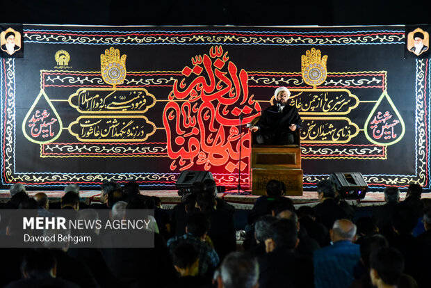 مجلس عزای سیدالشهدا(ع) در کوهسنگی مشهد