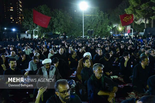 مجلس عزای سیدالشهدا(ع) در کوهسنگی مشهد