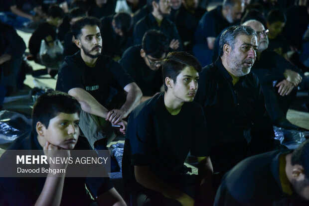 مجلس عزای سیدالشهدا(ع) در کوهسنگی مشهد