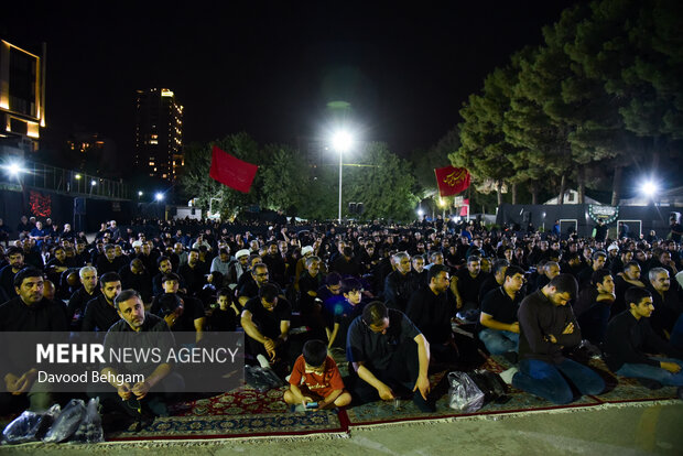 مجلس عزای سیدالشهدا(ع) در کوهسنگی مشهد