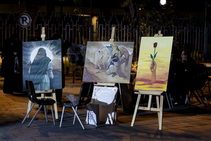 قطعهای که در وصف سالار شهیدان اجرا شد؛ تأکید به ترویج فرهنگ عاشورایی