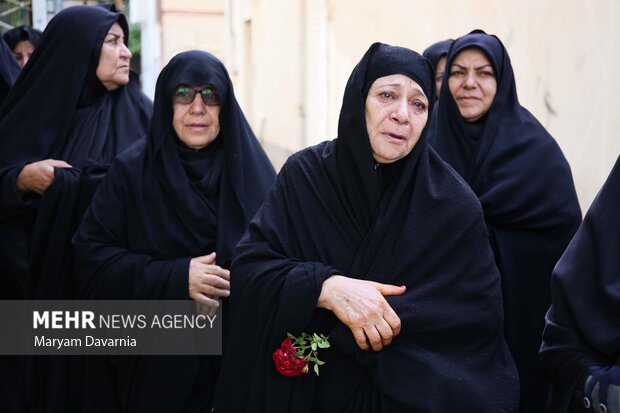 تشییع و تدفین پیکر مطهر شهید «ایمان وحیدی» در خراسان شمالی