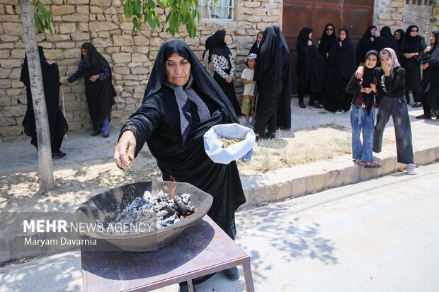مراسم استقبال و تشییع پیکر مطهر شهید مدافن وطن ایمان وحیدی