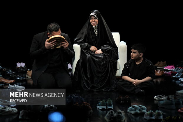 پشت صحنه برنامه «ملاقات با حسین»