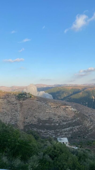 موج جدید حملات هوایی رژیم صهیونیستی به جنوب لبنان+ عکس