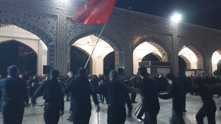 مراسم شاه حسین گویان آذربایجانی های مقیم مشهد