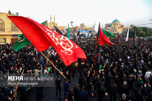 Ashura; symbol of enduring struggle btw righthood, falsehood