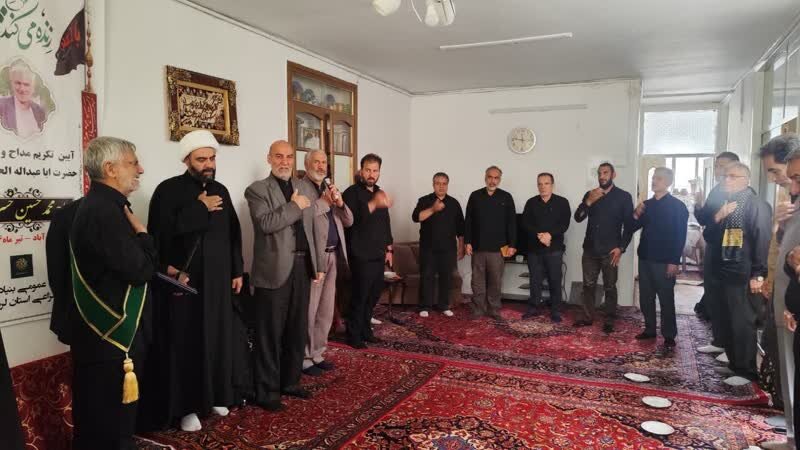 «حاج محمد حسین خسروی» مداح و پیر غلام لرستانی تکریم شد