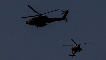 هلی برن کماندوهای اسرائیلی در نزدیکی دمشق