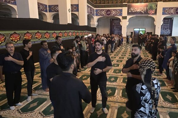 عزاداری مردم چابهار در سوگ امام حسین علیهالسلام