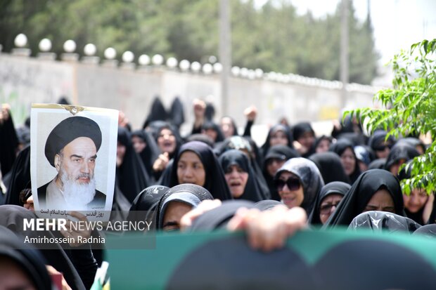 راهپیمایی جمعه های خشم و نصر در بیرجند
