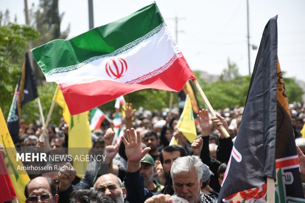 راهپیمایی جمعه های خشم و نصر در بیرجند