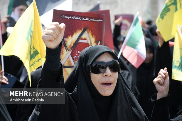 راهپیمایی جمعه های خشم و نصر در بیرجند