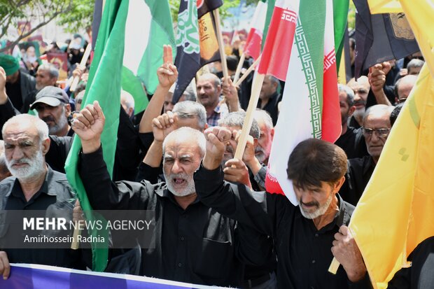 راهپیمایی جمعه های خشم و نصر در بیرجند