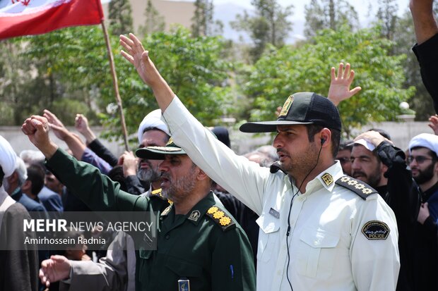 راهپیمایی جمعه های خشم و نصر در بیرجند