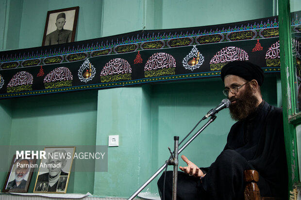 روضه خوانی در حسینیه تاریخی حاج ملا عبدالله بابل