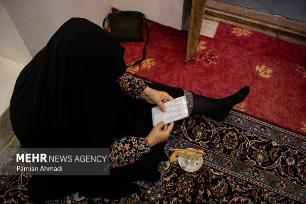روضه خوانی در حسینیه تاریخی حاج ملا عبدالله بابل