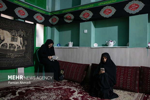 روضه خوانی در حسینیه تاریخی حاج ملا عبدالله بابل