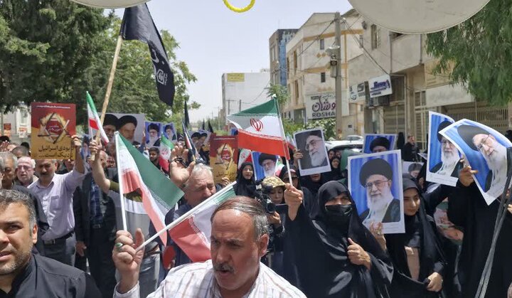 ایلامیها در جمعه «خشم و نصر» کفن پوش به میدان آمدند