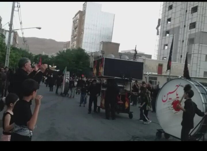 مراسم عزاداری اباعبدالله الحسین(ع) در بیجار