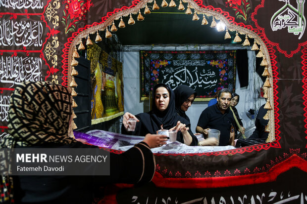 عزاداری دهه اول محرم در هیئت ورزشکاران ری
