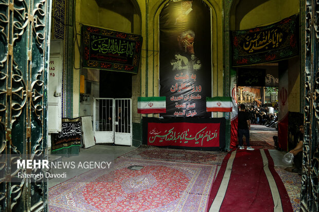 عزاداری دهه اول محرم در هیئت ورزشکاران ری