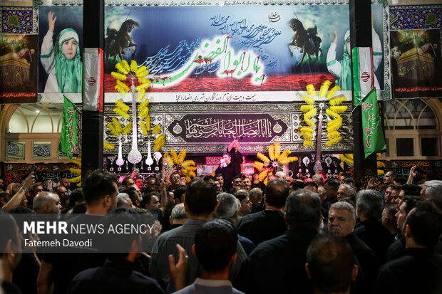 عزاداری دهه اول محرم در هیئت ورزشکاران ری