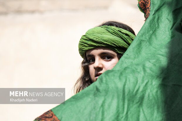 کاروان هشتم محرم در خمینی شهر اصفهان